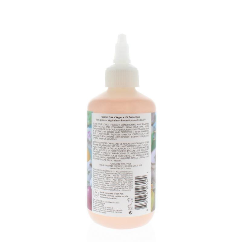 R+Co Teacup Peacholine + Kombucha Detox Rinse 6oz/177ml