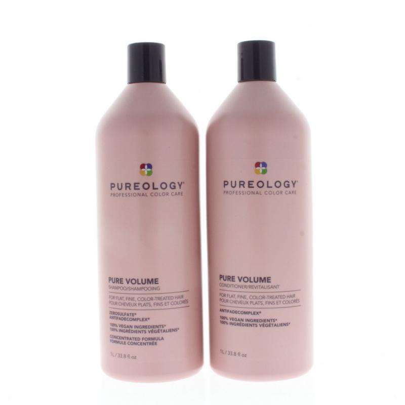 Pureology Pure Volume 1000ml/33.8oz Each Duo Pureology Pure Volume 1000ml/33.8oz Each Duo