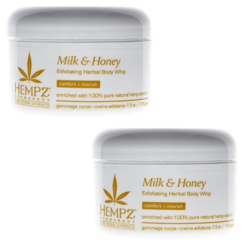 Hempz Aromabody Body Exfoliating Whip 7.3oz (2 Pack)