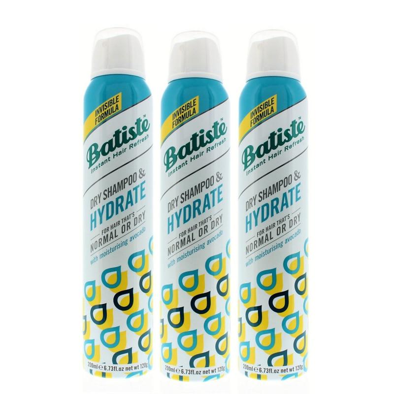 Batiste Hydrate Dry Shampoo 6.73oz (3 Pack)