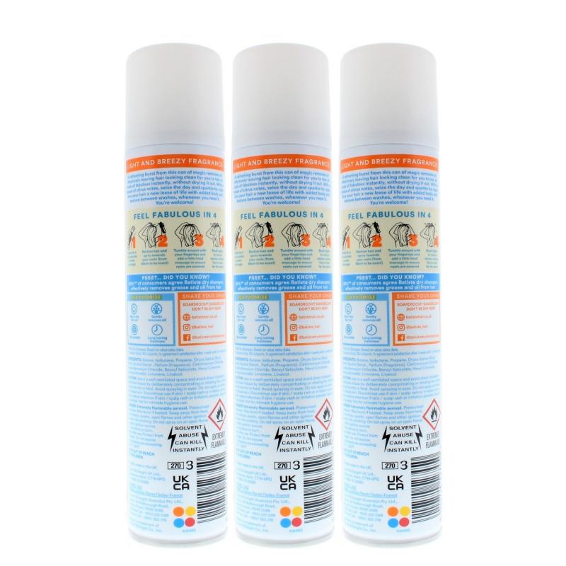 Batiste Instant Hair Refresh Dry Shampoo