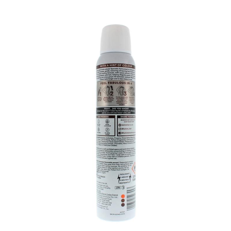 Batiste Instant Hair Refresh Colour Dry Shampoo