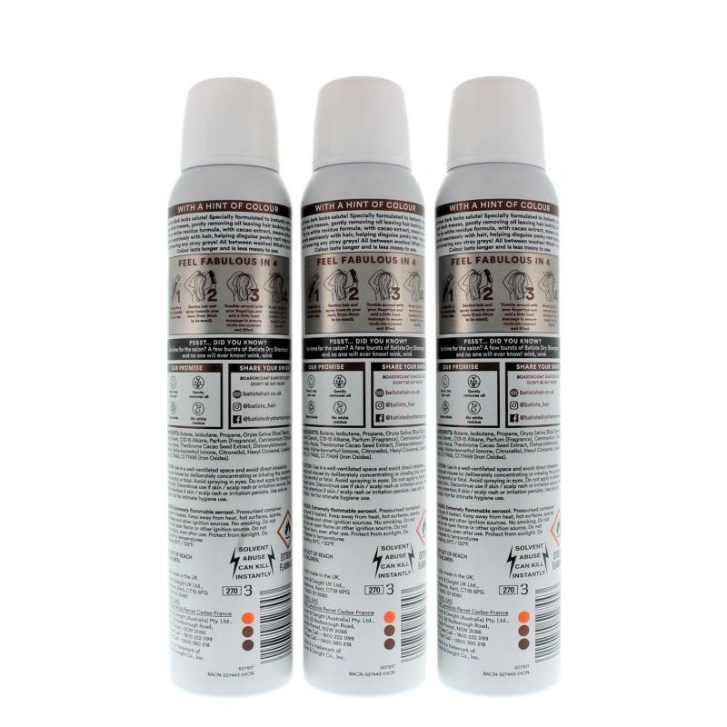 Batiste Instant Hair Refresh Colour Dry Shampoo