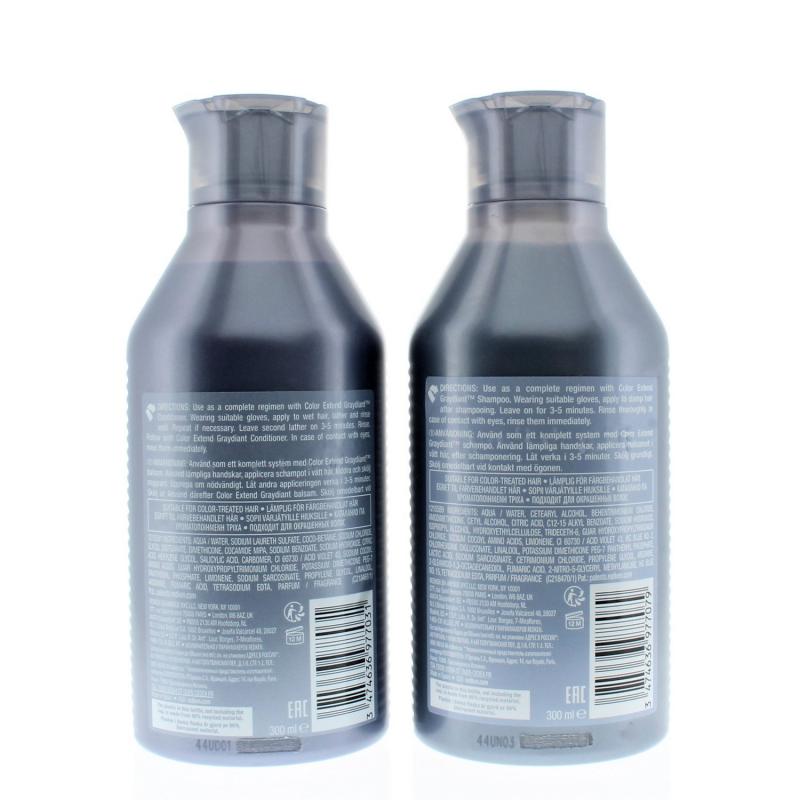 Redken Color Extend Graydiant Combo Sv Silver System 10.1oz