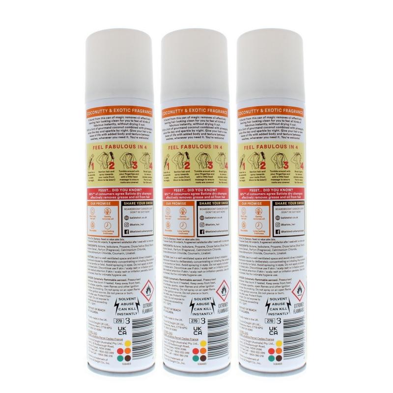 Batiste Instant Hair Refresh Dry Shampoo