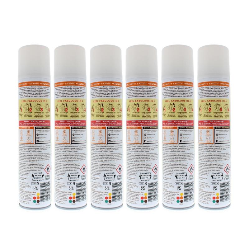 Batiste Instant Hair Refresh Dry Shampoo
