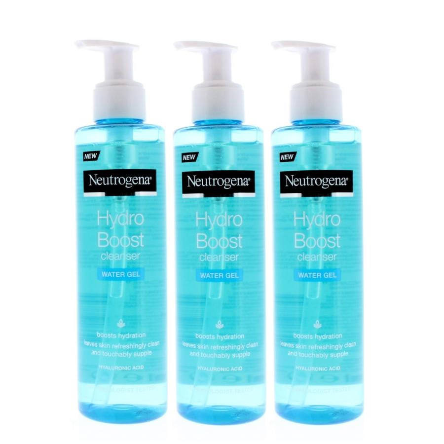 Neutrogena Hydro Boost Cleanser Water Gel 200ml (3 Pack)