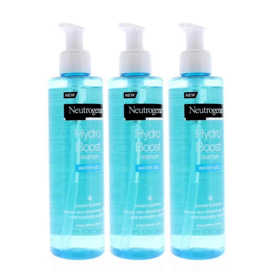 Neutrogena Hydro Boost Cleanser Water Gel 200ml (3 Pack)