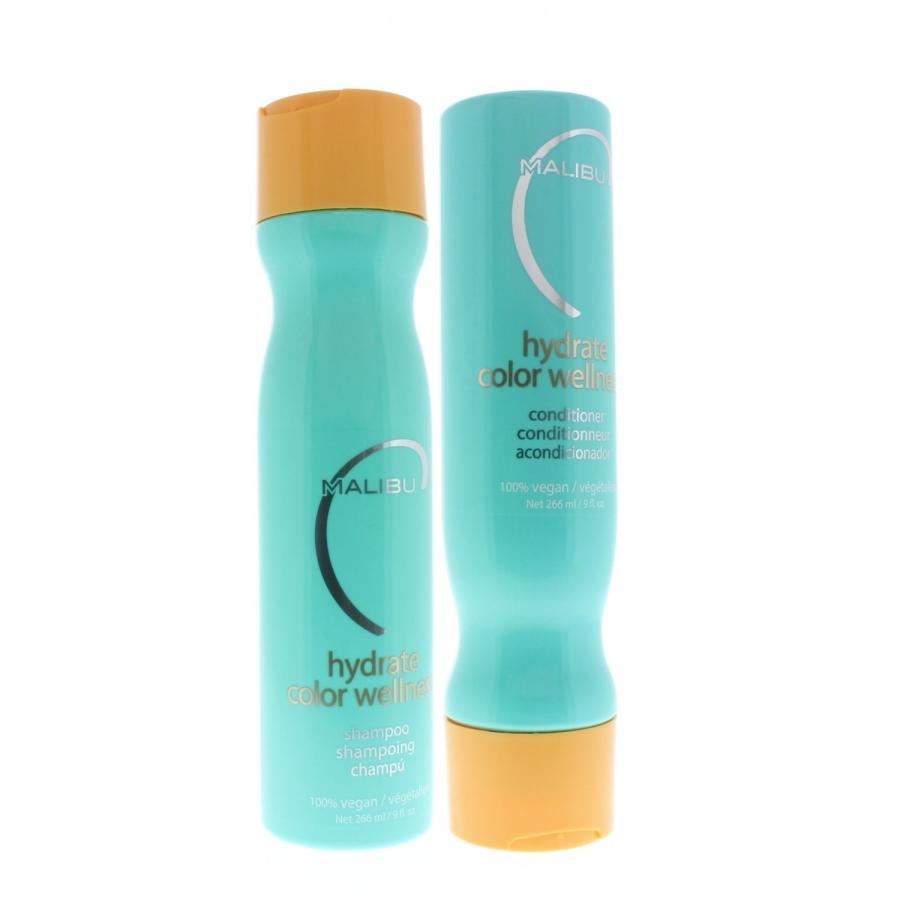 Malibu C Hydrate Color Wellness 9oz/266ml Combo