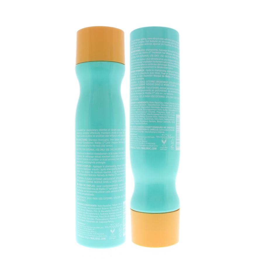 Malibu C Hydrate Color Wellness 9oz/266ml Combo