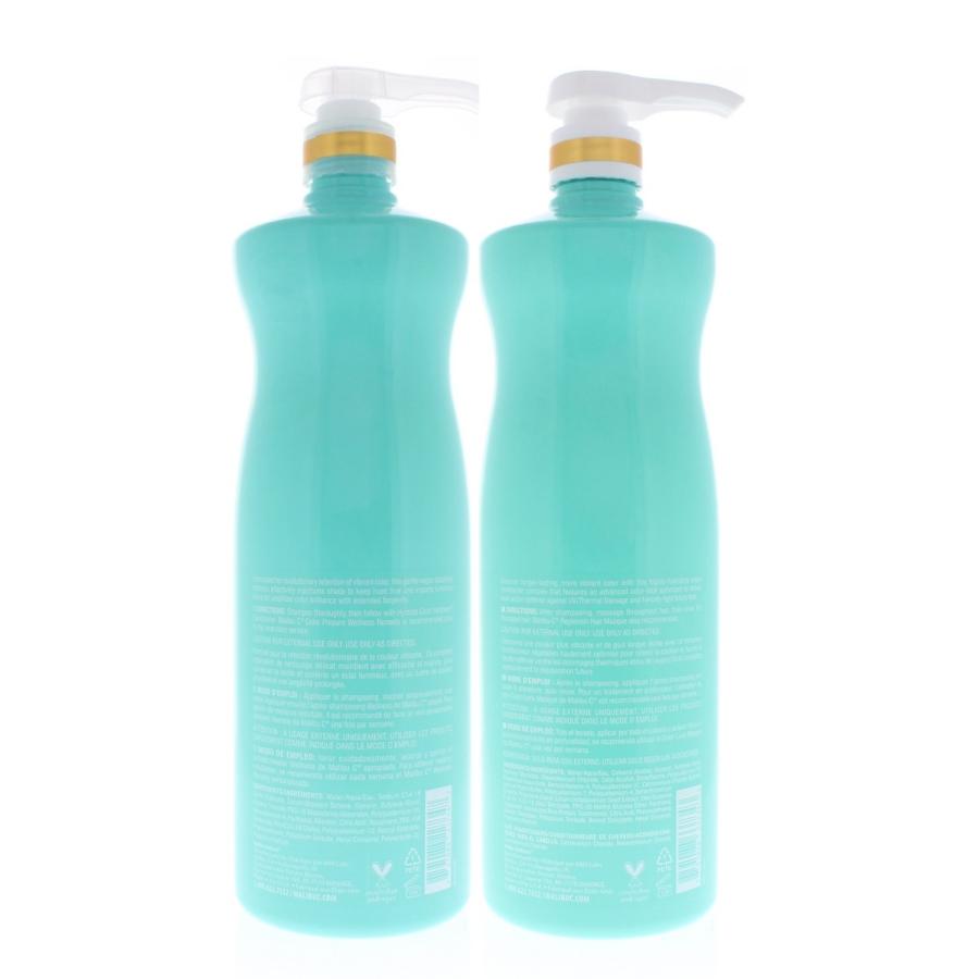 Malibu C Hydrate Color Wellness 33.8oz/1 Liter Duo