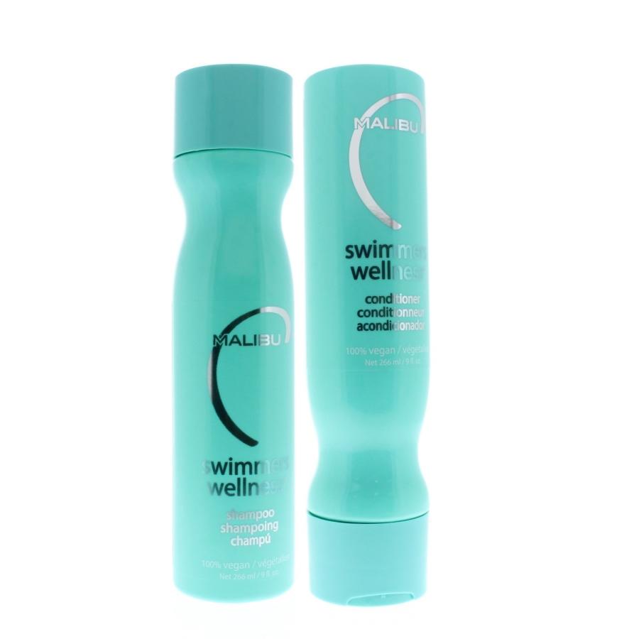 Malibu C Swimmers Wellness 9oz/266ml Combo
