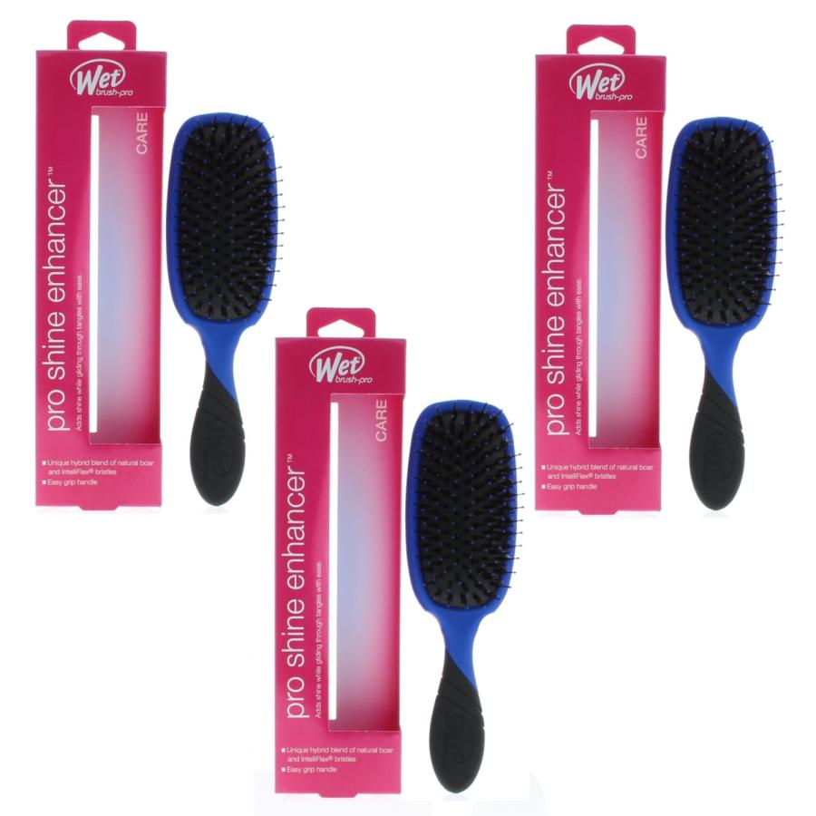 Wet Brush Pro Shine Enhancer Royal Blue Model# BWP833ROYAL (3 Pack) Wet Brush Pro Shine Enhancer Royal Blue Model# BWP833ROYAL (3 Pack)
