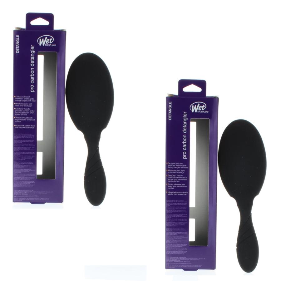 Wet Brush Pro Carbon Detangler Model# BWP830CRBL (2 Pack) Wet Brush Pro Carbon Detangler Model# BWP830CRBL (2 Pack)