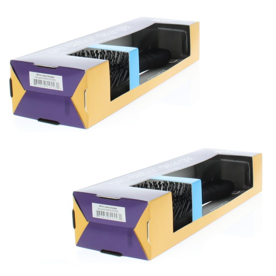 Wet Brush Pro Carbon Detangler Model# BWP830CRBL (2 Pack) Wet Brush Pro Carbon Detangler Model# BWP830CRBL (2 Pack)