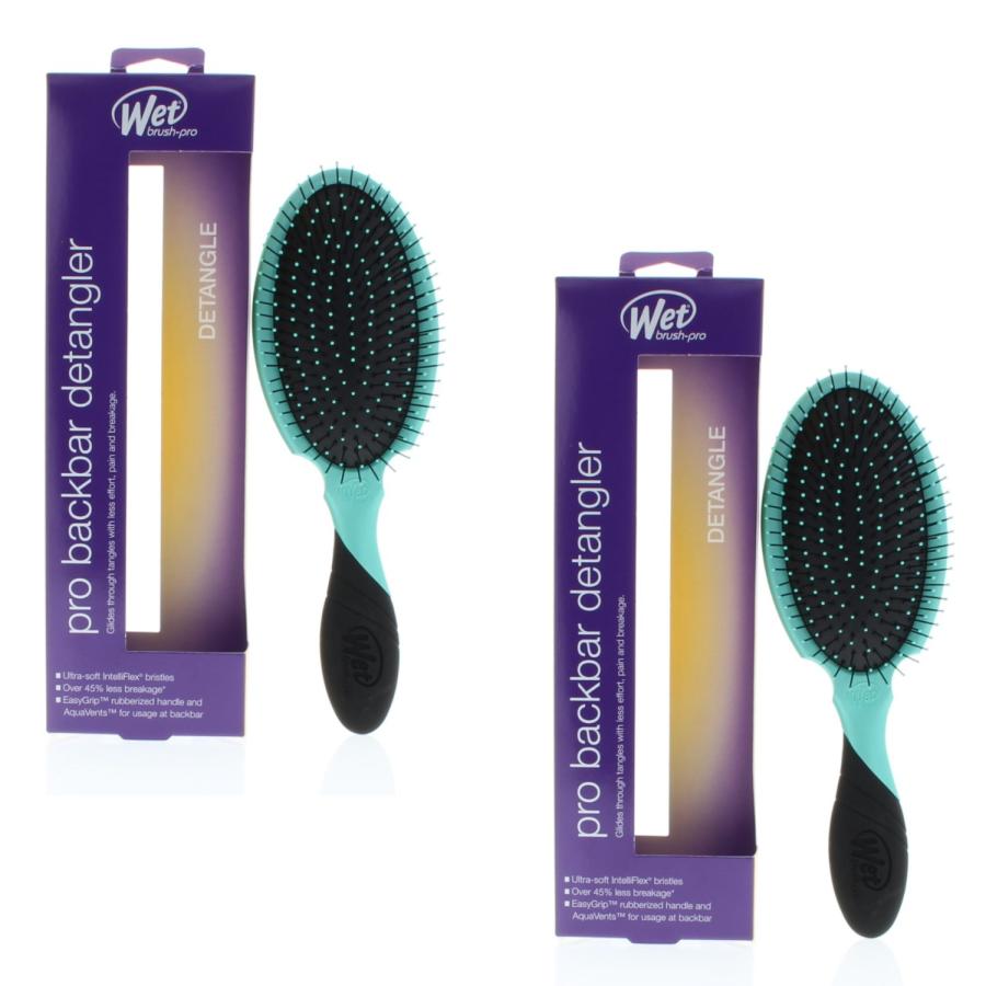 Wet Brush Backbar Detangler Purist Blue Model# BWP830GXBLNW (2 Pack)