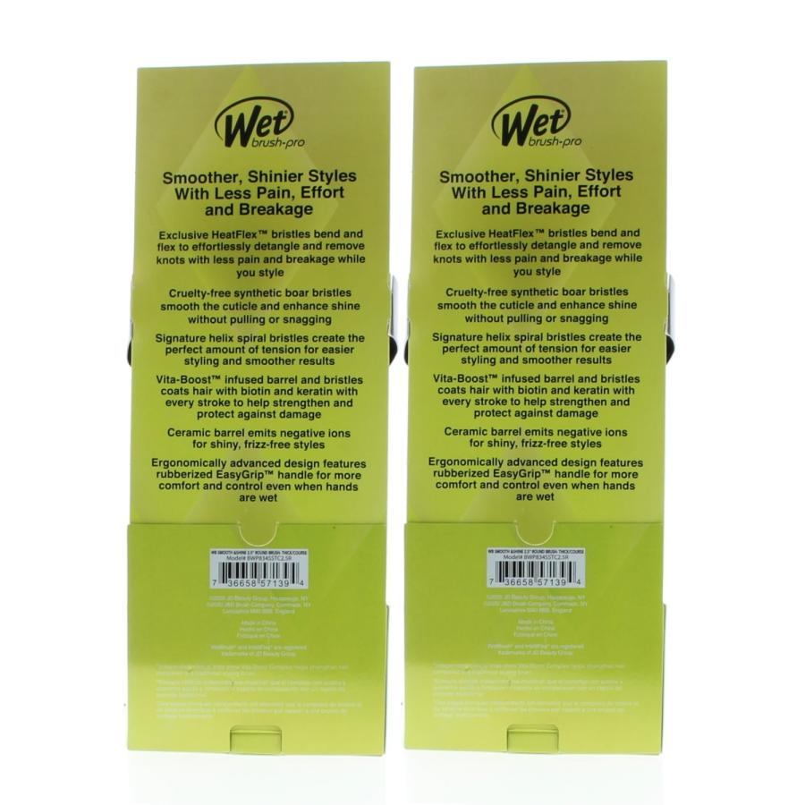 Wet Brush Smooth & Shine 2.5 Roundbrush Thick Model# BWP834SSTC2.5R (2 Pack) Wet Brush Smooth & Shine 2.5 Roundbrush Thick Model# BWP834SSTC2.5R (2 Pack)