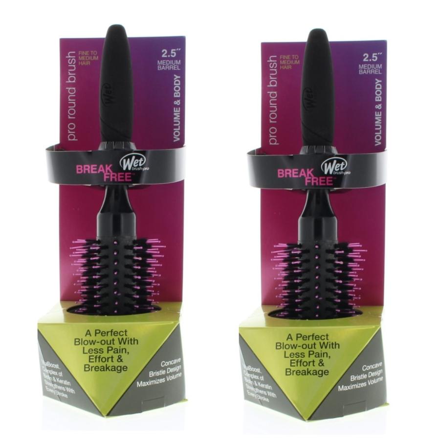 Wet Brush Volumizing 2.5 Round Brush Fine Model# BWP834VMFM2.5R (2 Pack) Wet Brush Volumizing 2.5 Round Brush Fine Model# BWP834VMFM2.5R (2 Pack)