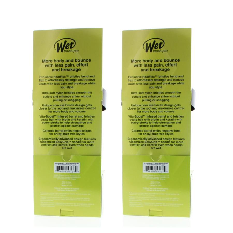 Wet Brush Volumizing 2.5 Round Brush Fine Model# BWP834VMFM2.5R (2 Pack) Wet Brush Volumizing 2.5 Round Brush Fine Model# BWP834VMFM2.5R (2 Pack)