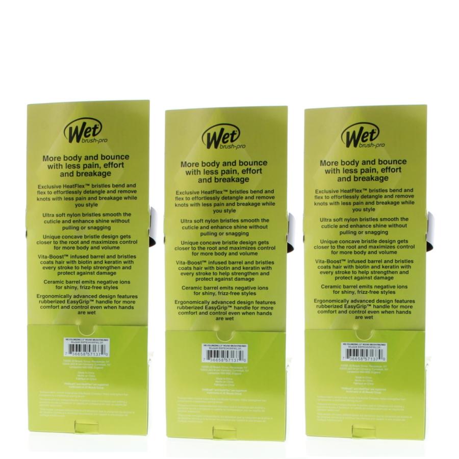 Wet Brush Volumizing 2.5 Round Brush Fine Model# BWP834VMFM2.5R (3 Pack) Wet Brush Volumizing 2.5 Round Brush Fine Model# BWP834VMFM2.5R (3 Pack)