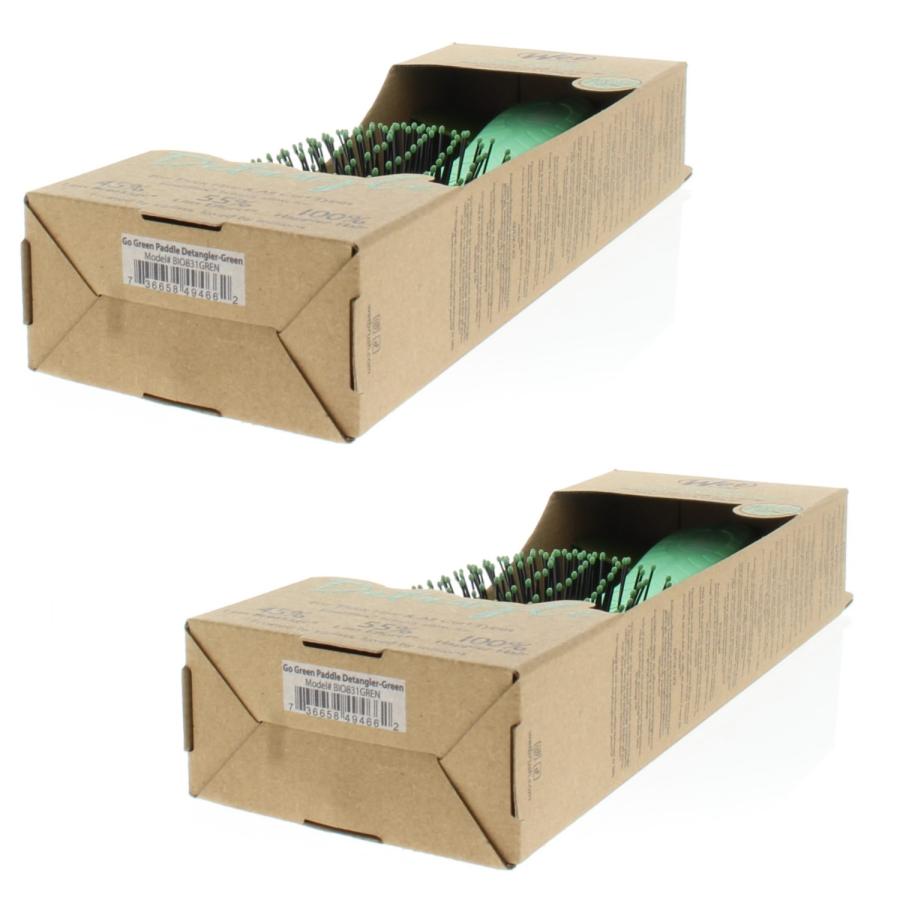 Wet Brush Go Green Paddle Detangler Green (2 Pack) Wet Brush Go Green Paddle Detangler Green (2 Pack)