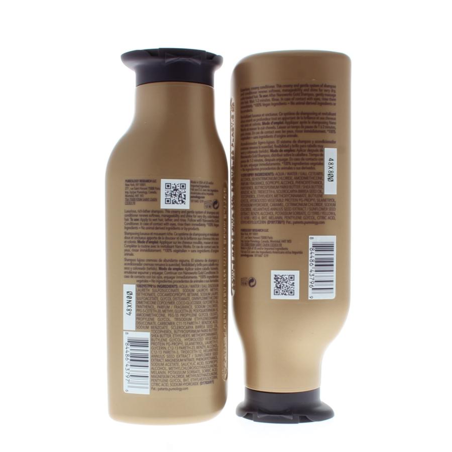 Pureology Nanoworks Gold Shampoo and Conditioner Combo 9oz/266ml