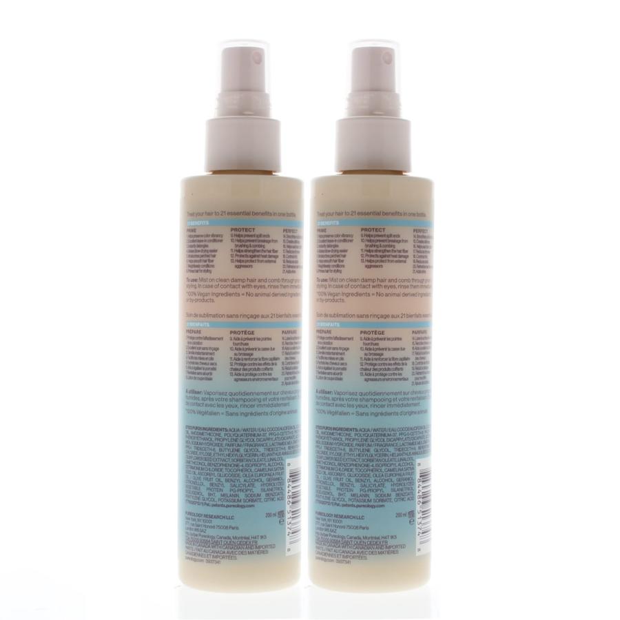 Pureology Color Fanatic 21 Essential Benefits Multi-Tasking Leave-In Spray 200ml/6.7oz (2 Pack)