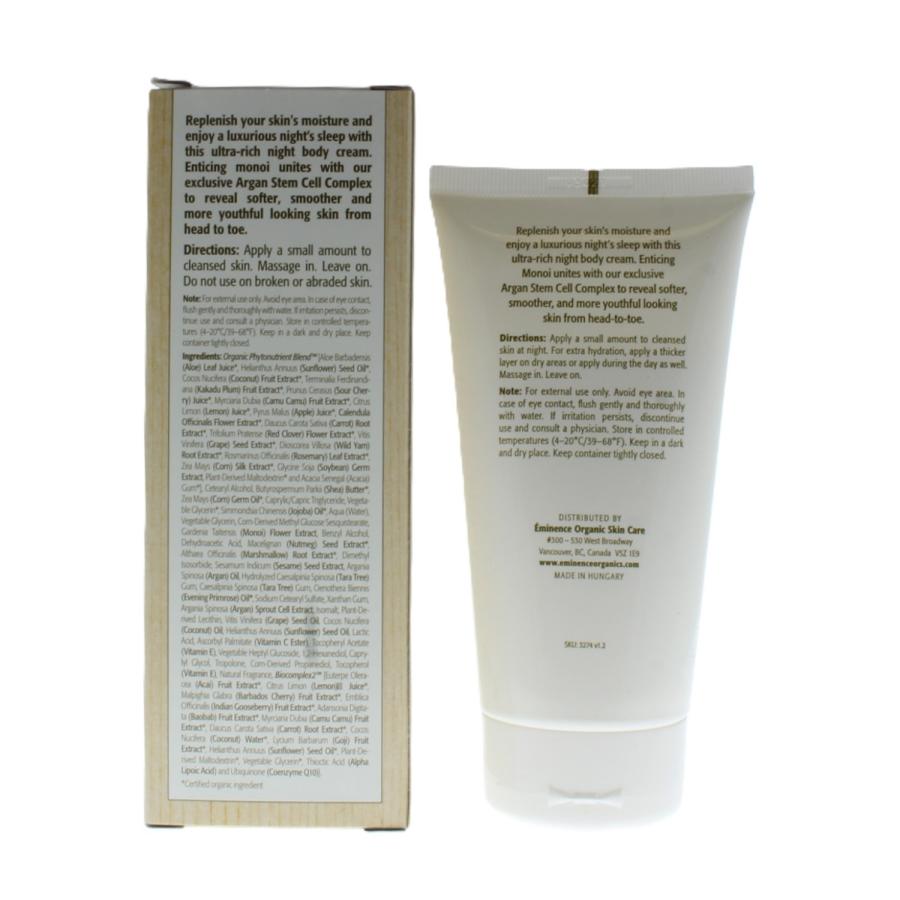 Eminence Monoi Age Corrective Night Body Cream 147ml/5oz