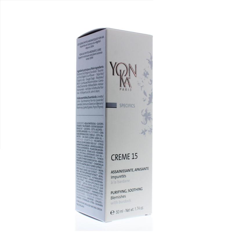 Yonka Specifics Creme 15 Purifying Smoothing Cream 1.74oz