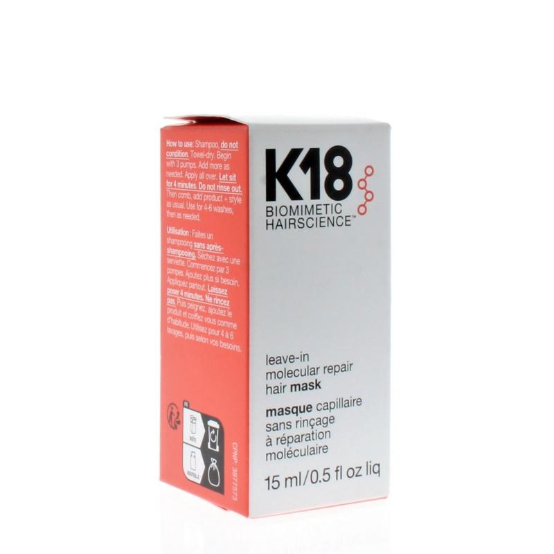 K18 Biomimetic Hairscience Hair Mask 0.5oz