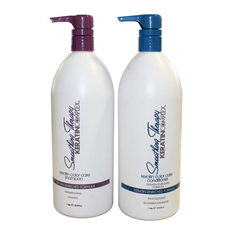 Keratin Color Care Shampoo and Conditioner 33.8oz Duo