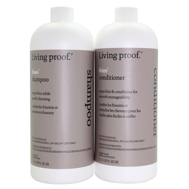 Living Proof No Frizz Shampoo and Conditioner 32oz Duo