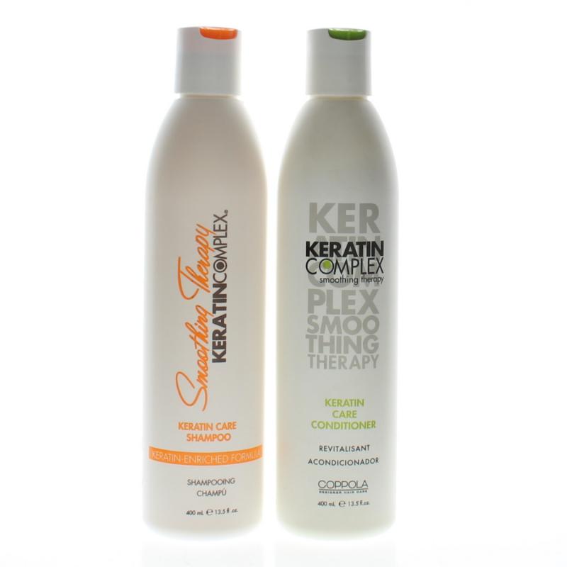 Keratin Care Shampoo and Conditioner 13.5oz/400ml Combo