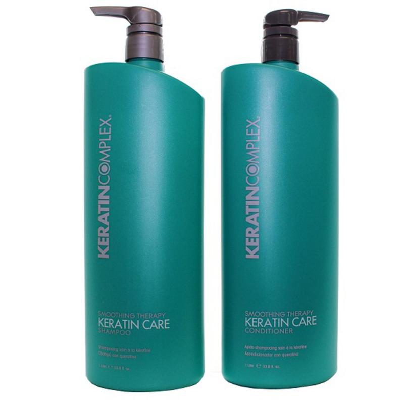 Keratin New Care Shampoo and Conditioner 33.8oz/1 Liter Duo