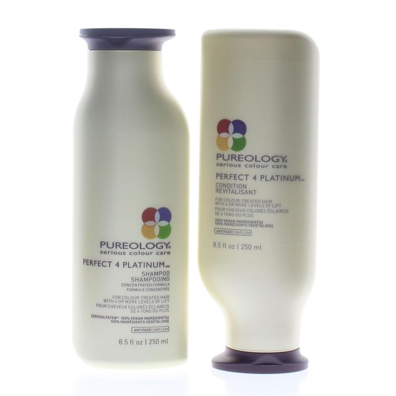 Pureology Perfect 4 Platinum Set 250ml/8.5oz Each