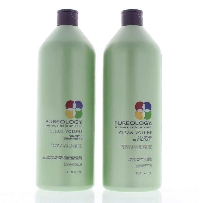 Pureology Clean Volume  1000ml/33.8oz Each Duo