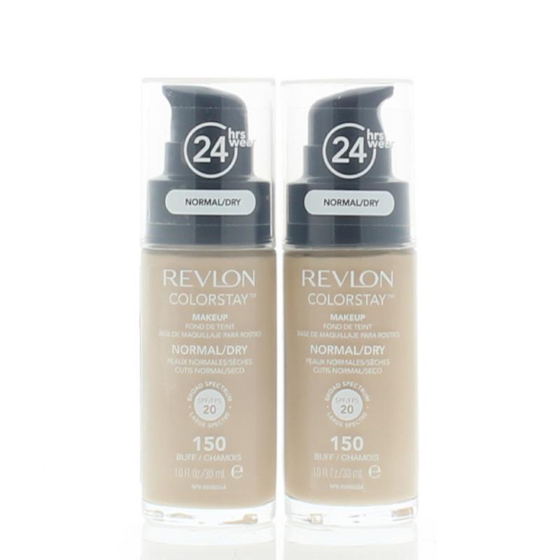 Revlon Colorstay 24 Hrs Makeup Normal/Dry SPF 20 1oz Each