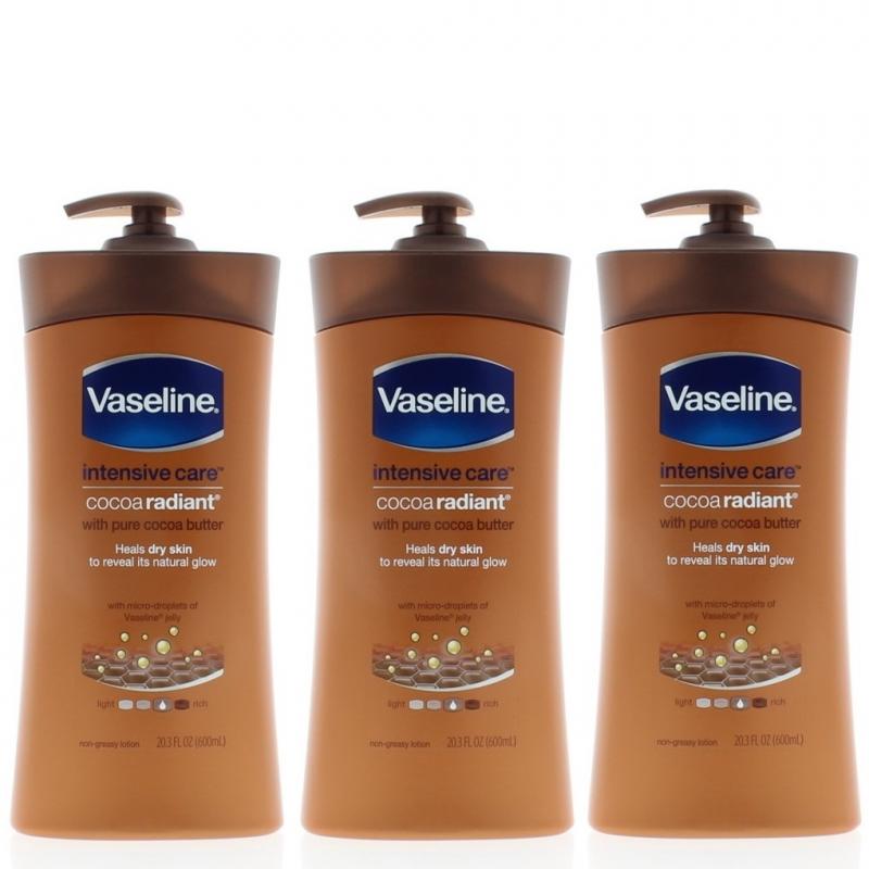 Vaseline Intensive Care Cocoa Radiant Lotion 20.3oz/600ml