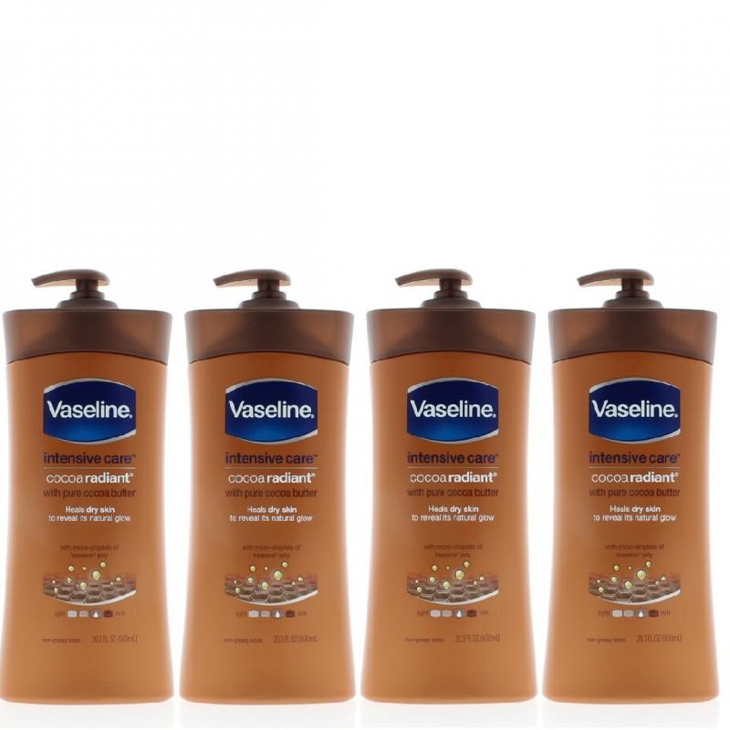 Vaseline Intensive Care Cocoa Radiant Lotion 20.3oz/600ml