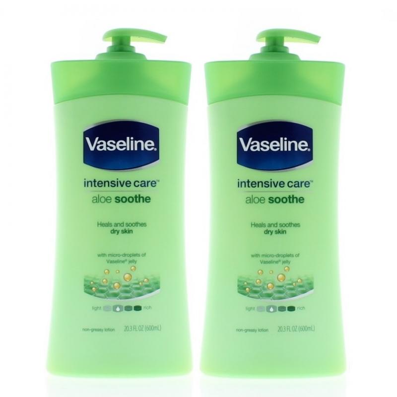 Vaseline Intensive Care Aloe Soothe Lotion 20.3oz/600ml