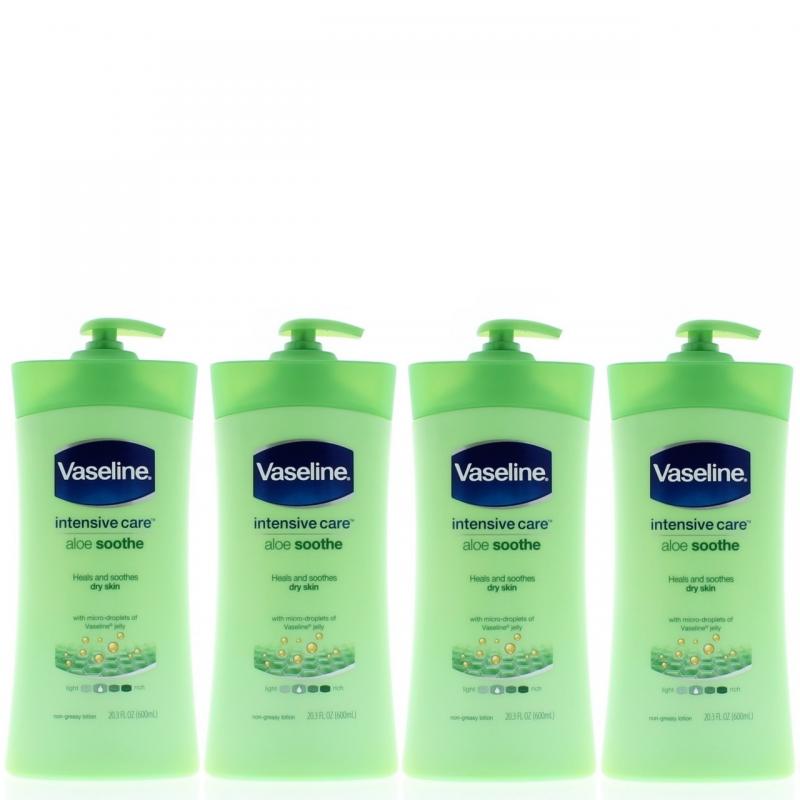 Vaseline Intensive Care Aloe Soothe Lotion 20.3oz/600ml