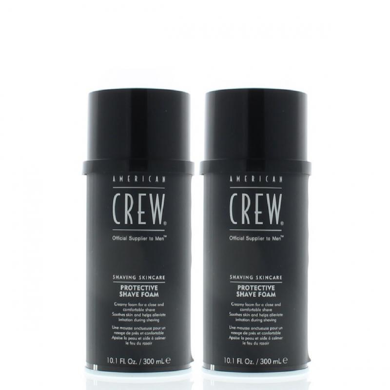 American Crew Protective Shave Foam 10.1oz (2 Pack)