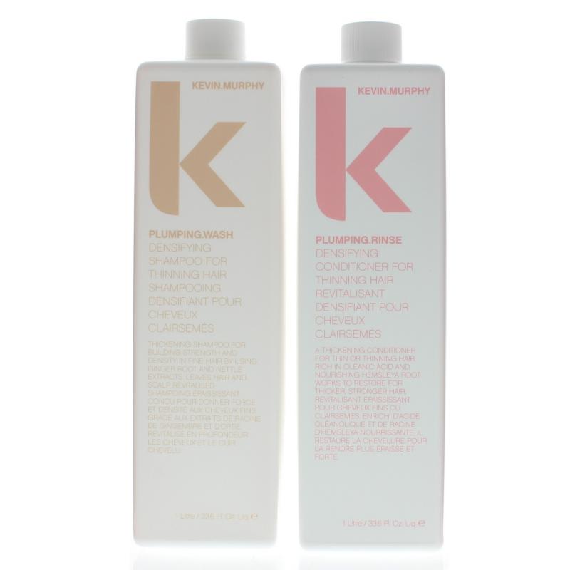 Kevin Murphy Plumping Wash and Rinse Liter Duo