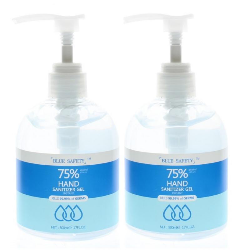Blue Safety Hand Sanitizer Gel