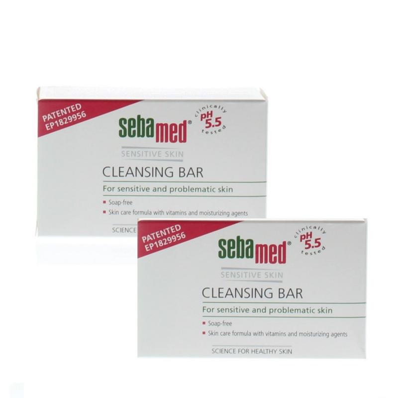 Sebamed Cleansing Bar for Sensitive and Problematic Skin 100g/3.5oz (2 Pack)