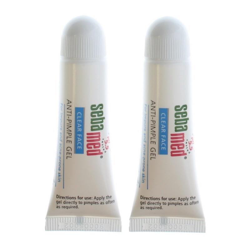 Sebamed Clear Face Anti-Pimple Gel for Acne-Prone 0.3oz (2 Pack)