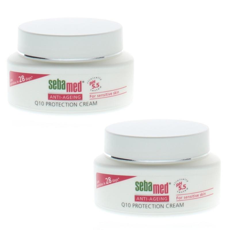Sebamed Anti-Ageing Q10 Protection Cream for Sensitive Skin 50ml/1.6oz (2 Pack)