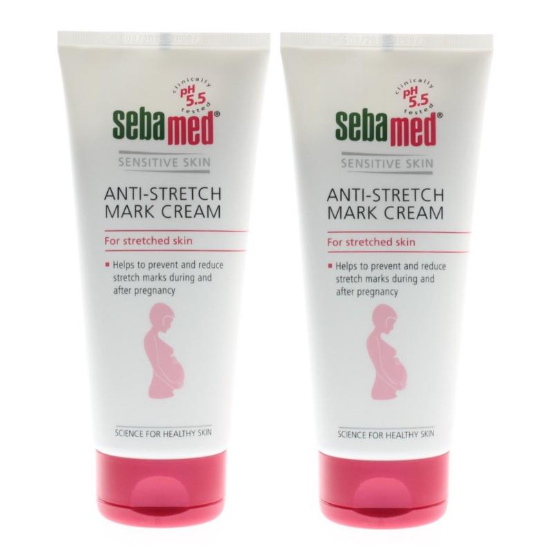 Sebamed Anti-Stretch Mark Cream for Stretched Skin 200ml/6.7oz (2 Pack)