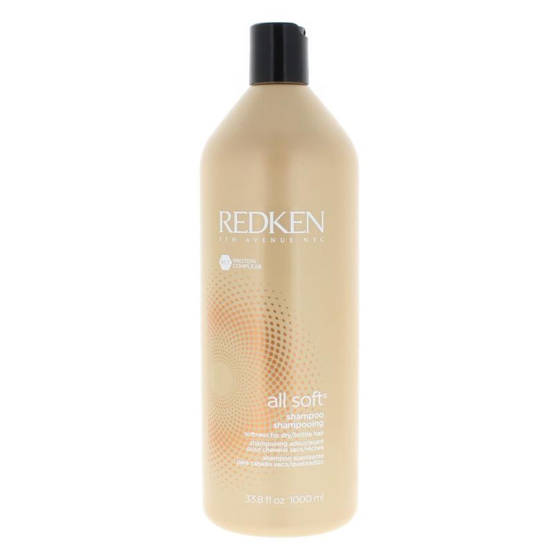 Redken All Soft Shampoo Softness 33.8oz/1000ml