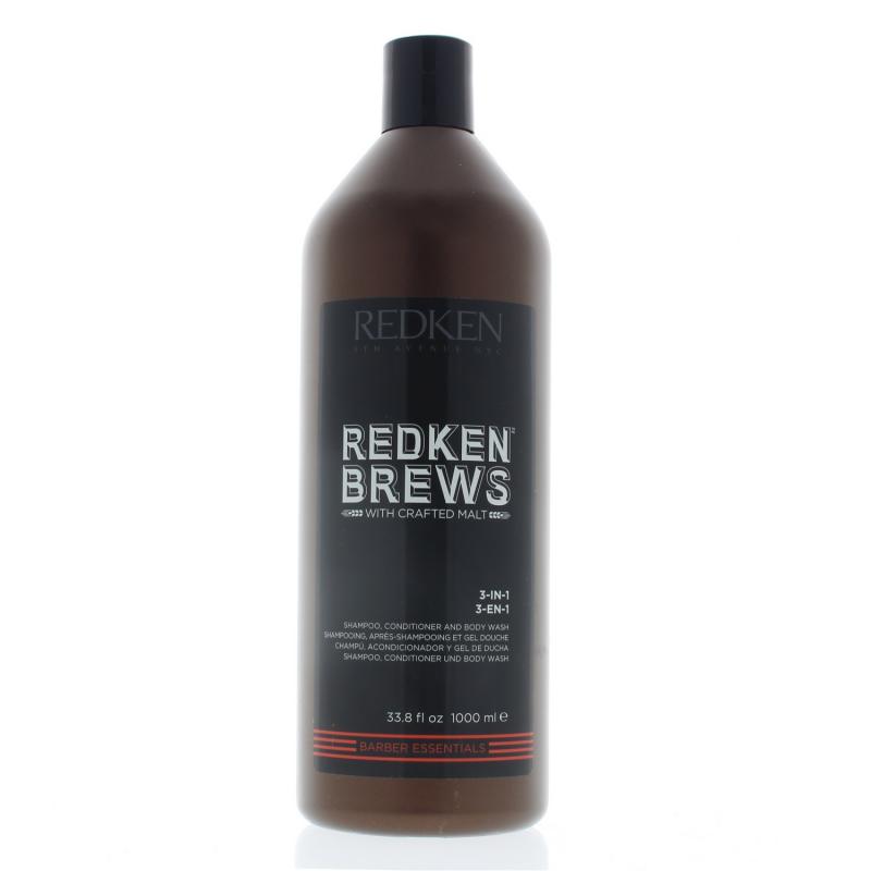 Redken Brews 3 In 1 33.8oz/1000ml